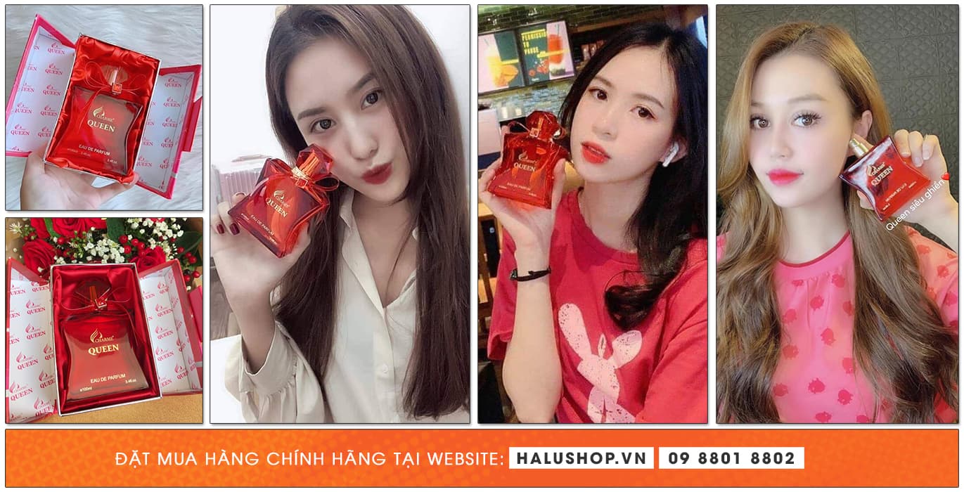 feedback nước hoa charme queen tại halushop