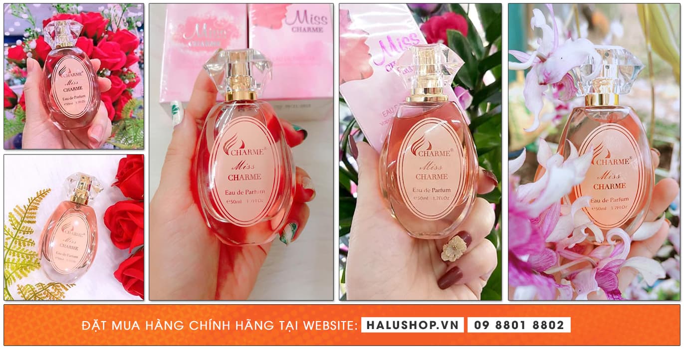 mua nước hoa charme miss 50ml chính hãng tại halushop