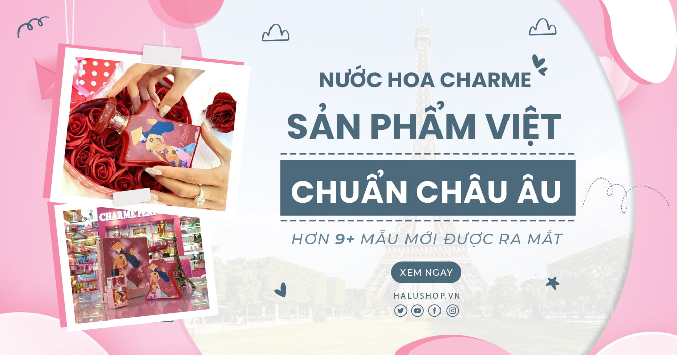 nước hoa charme chính hãng chất lượng chuẩn châu âu