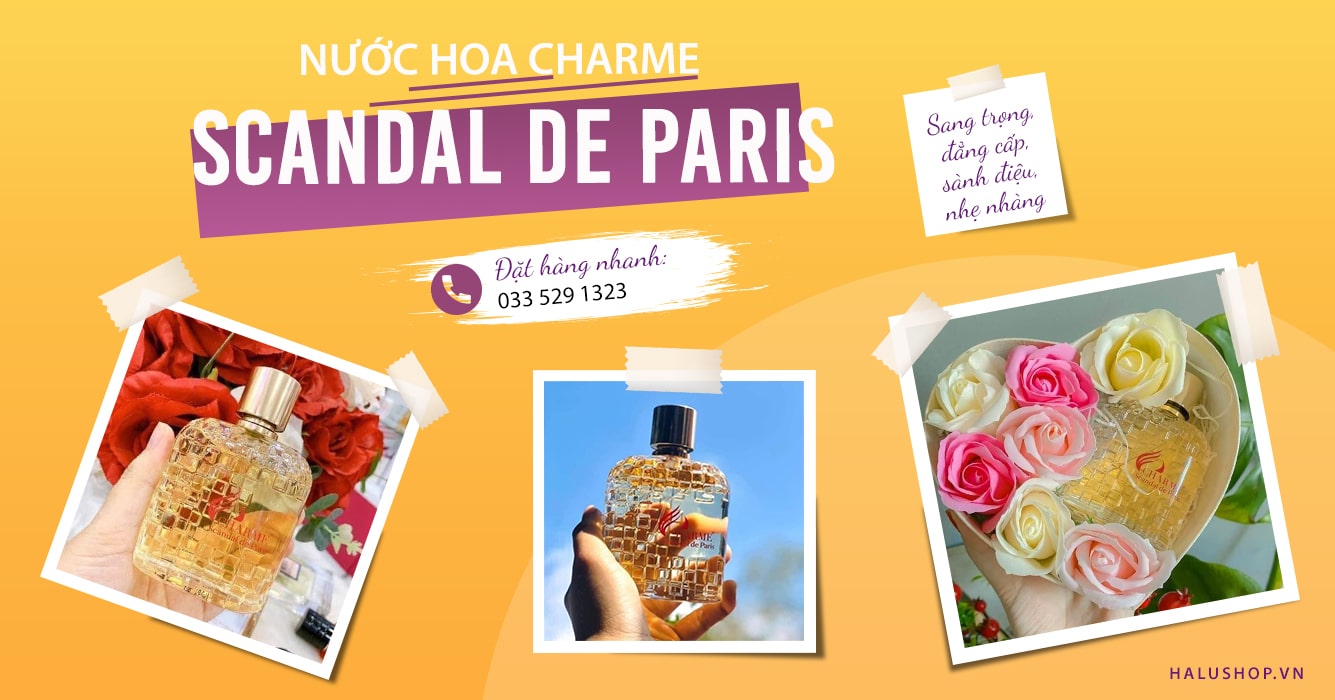 nước hoa charme scandal de paris chính hãng dành cho nữ