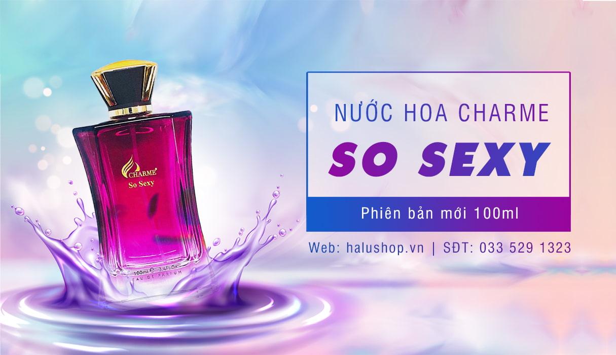 nước hoa charme so sexy 100ml chính hãng dành cho nữ