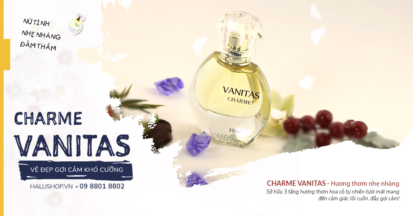 nước hoa charme vanitas 30ml chính hãng dành cho nữ