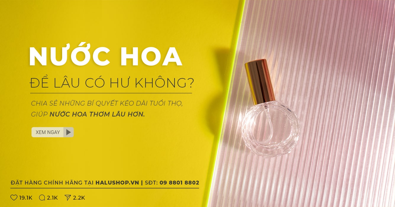 nước hoa để lâu có hư không