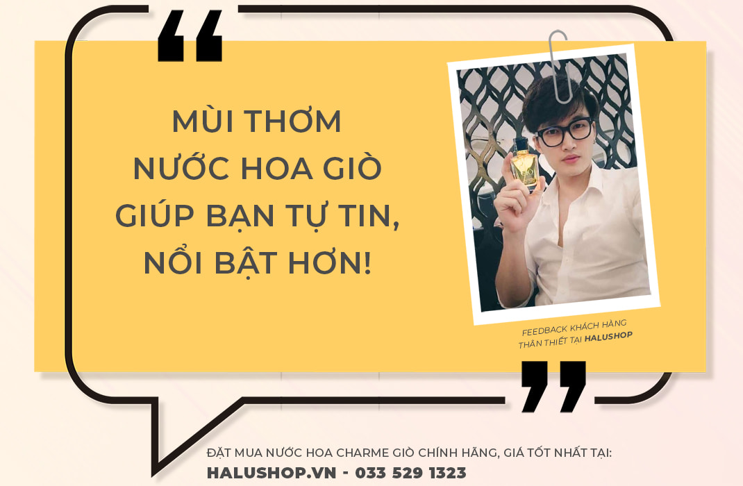 nước hoa giò giúp bạn thể hiện cá tính nổi bật hơn