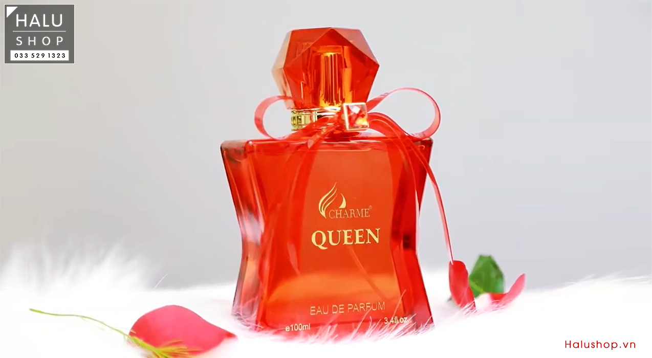 nước hoa queen charme sở hữu thiết kế sang trọng và rất ấn tượng