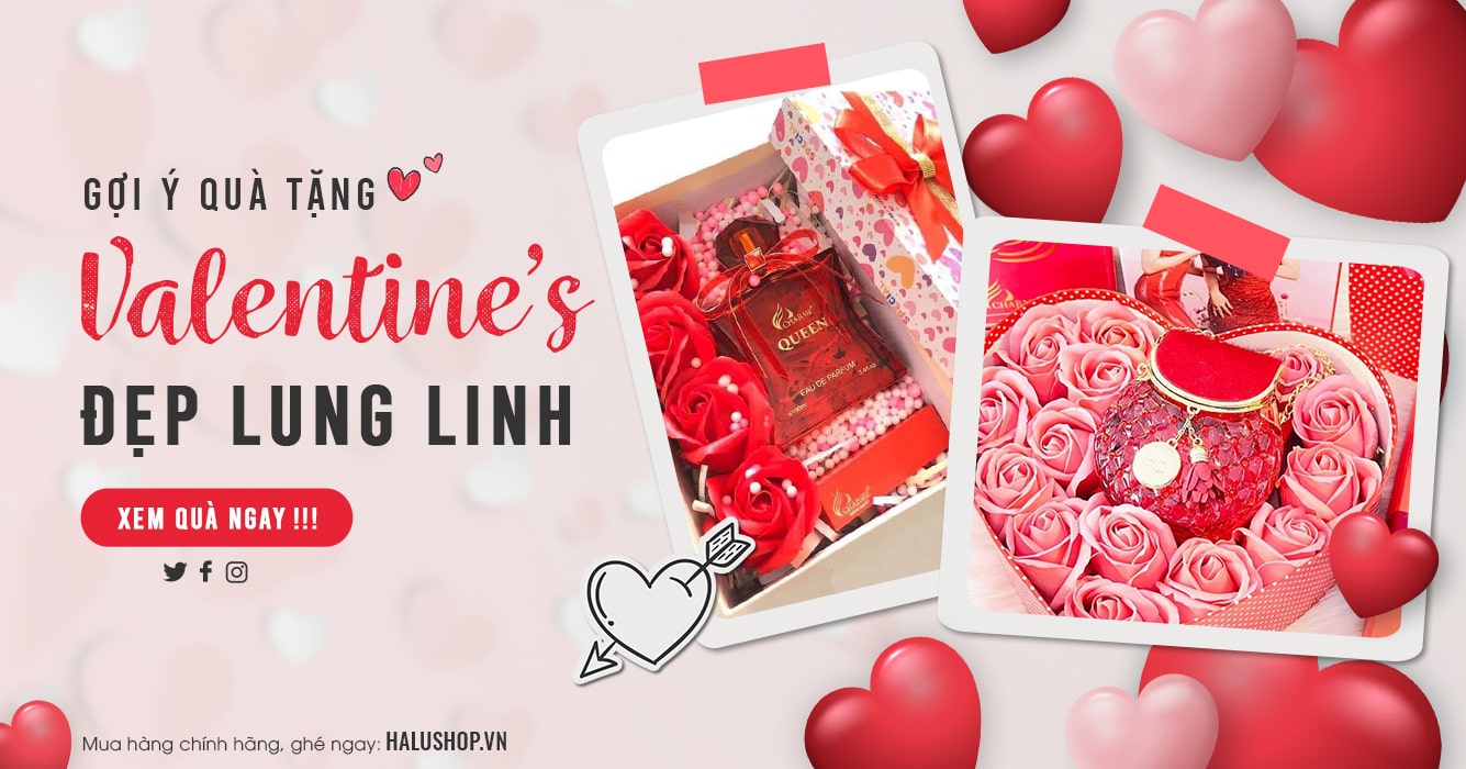 Gợi ý 6 quà tặng Valentine 14/2 nàng nào cũng mê (Mới nhất)