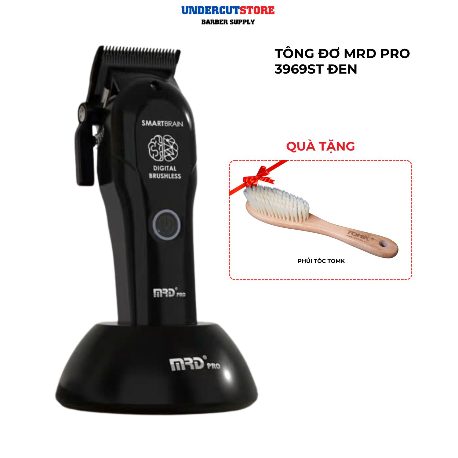 Tông Đơ Cắt Tóc MRD 3969ST - Đen