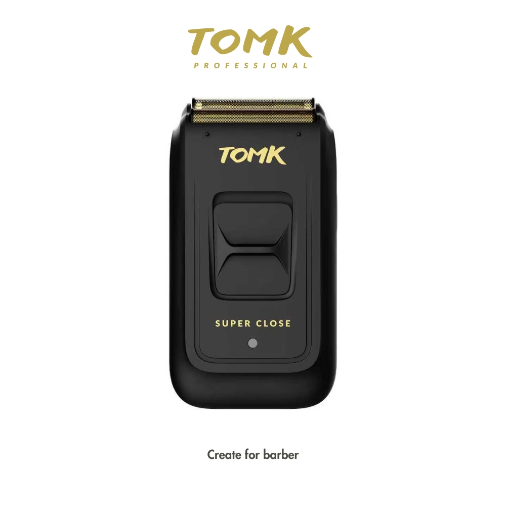 Hộp Cạo Khô Tomk Super Close Shaver - Black - Pre Order