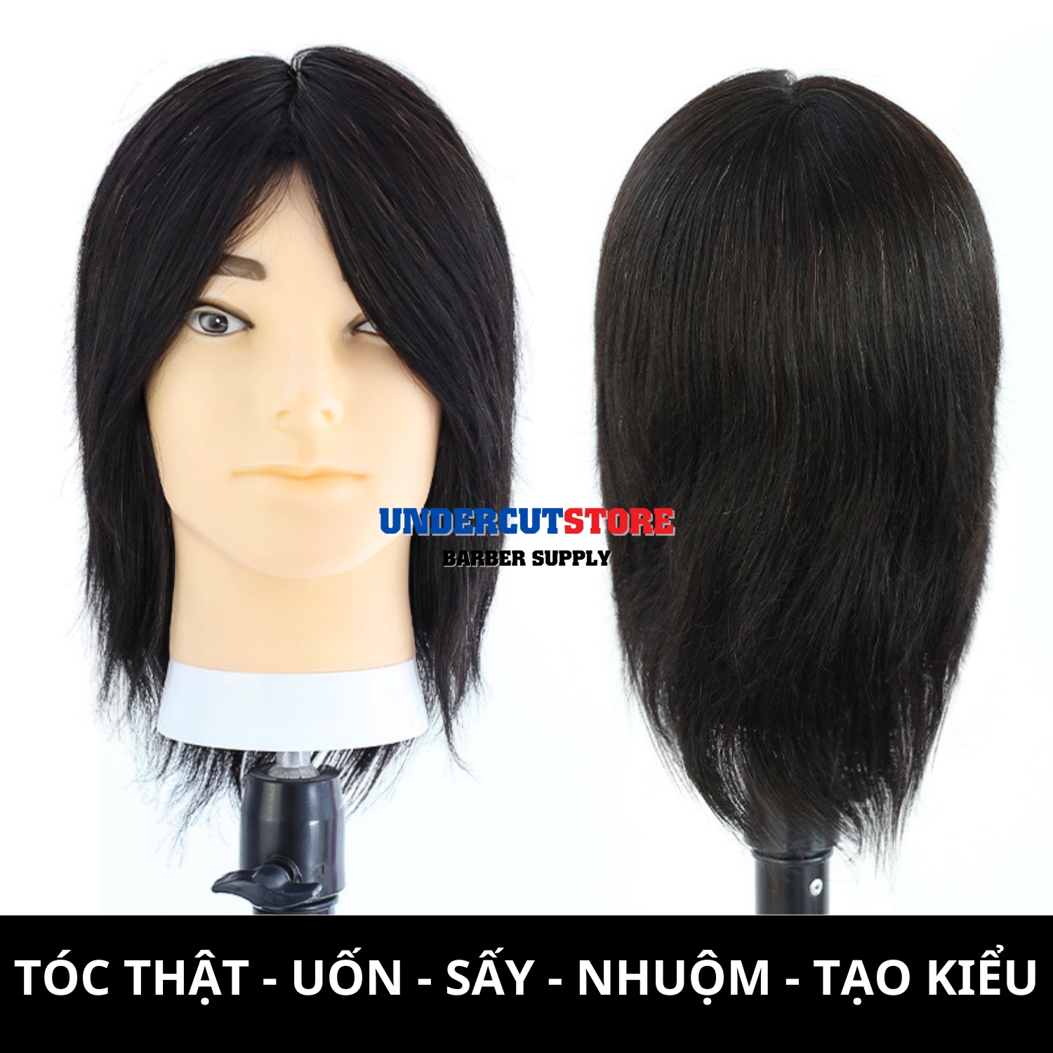 Đầu Ken Tóc Nam Cao Cấp K25 - Uốn - Sấy - Nhuộm - Tạo Kiểu