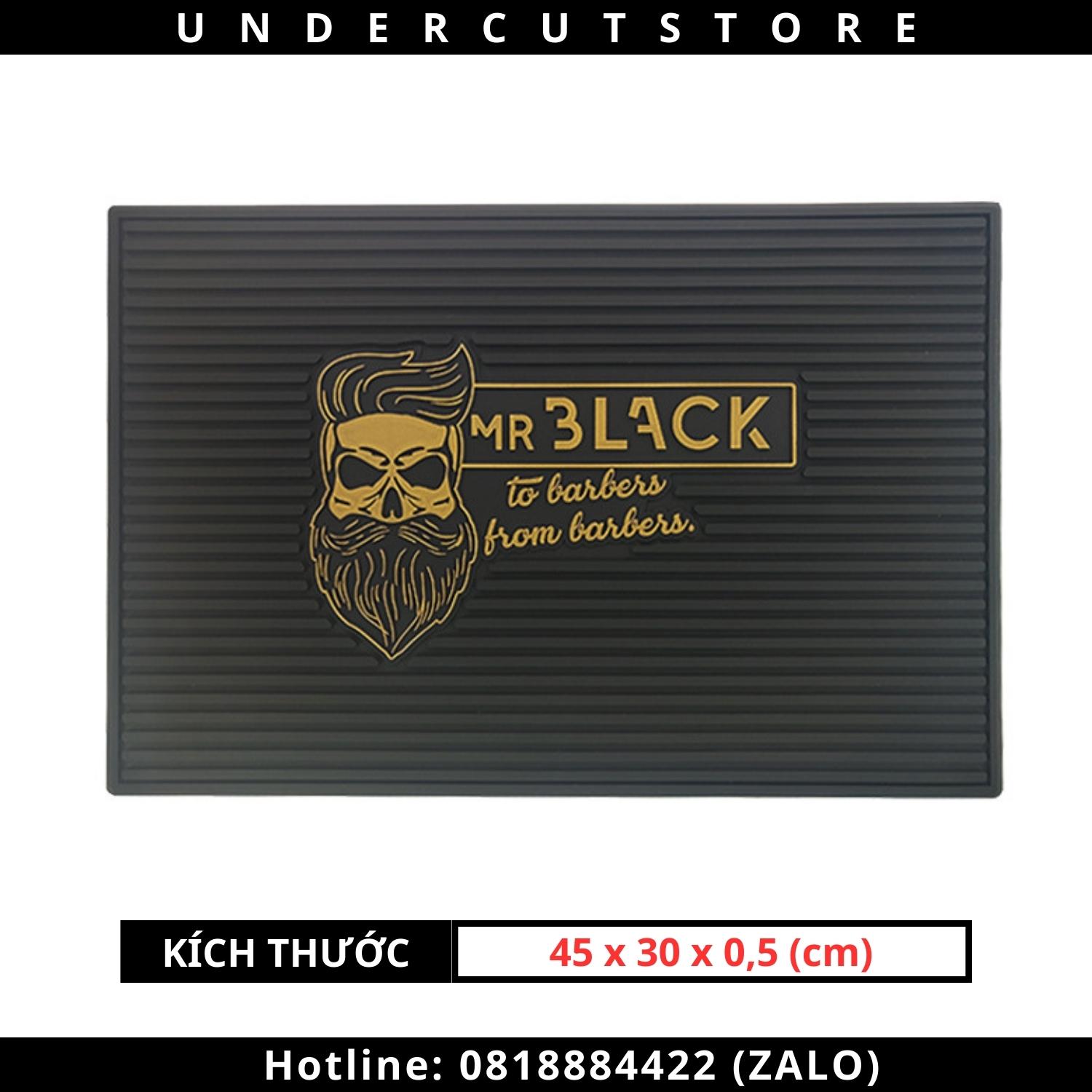 Thảm Lót Barber Mr.Black