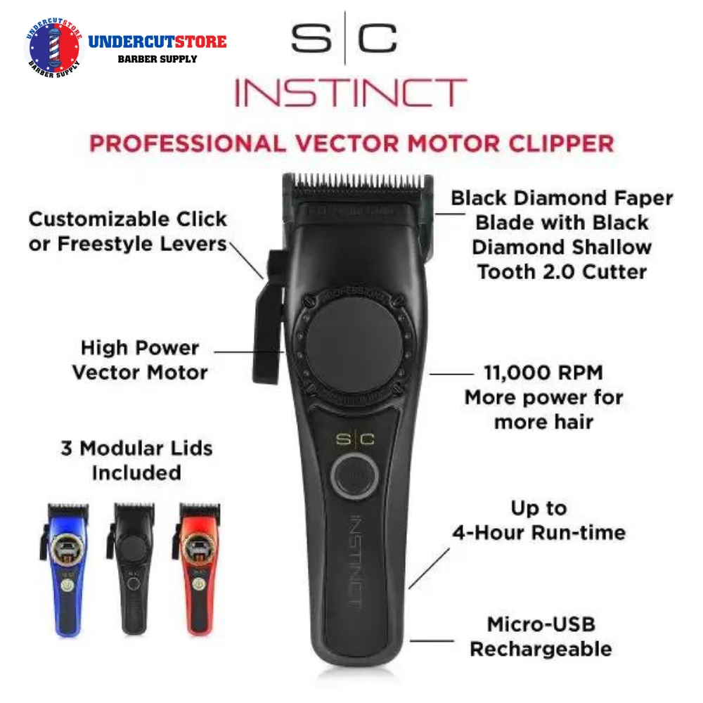 Tông Đơ Cắt Tóc StyleCraft Instinct Vectoc Cordless