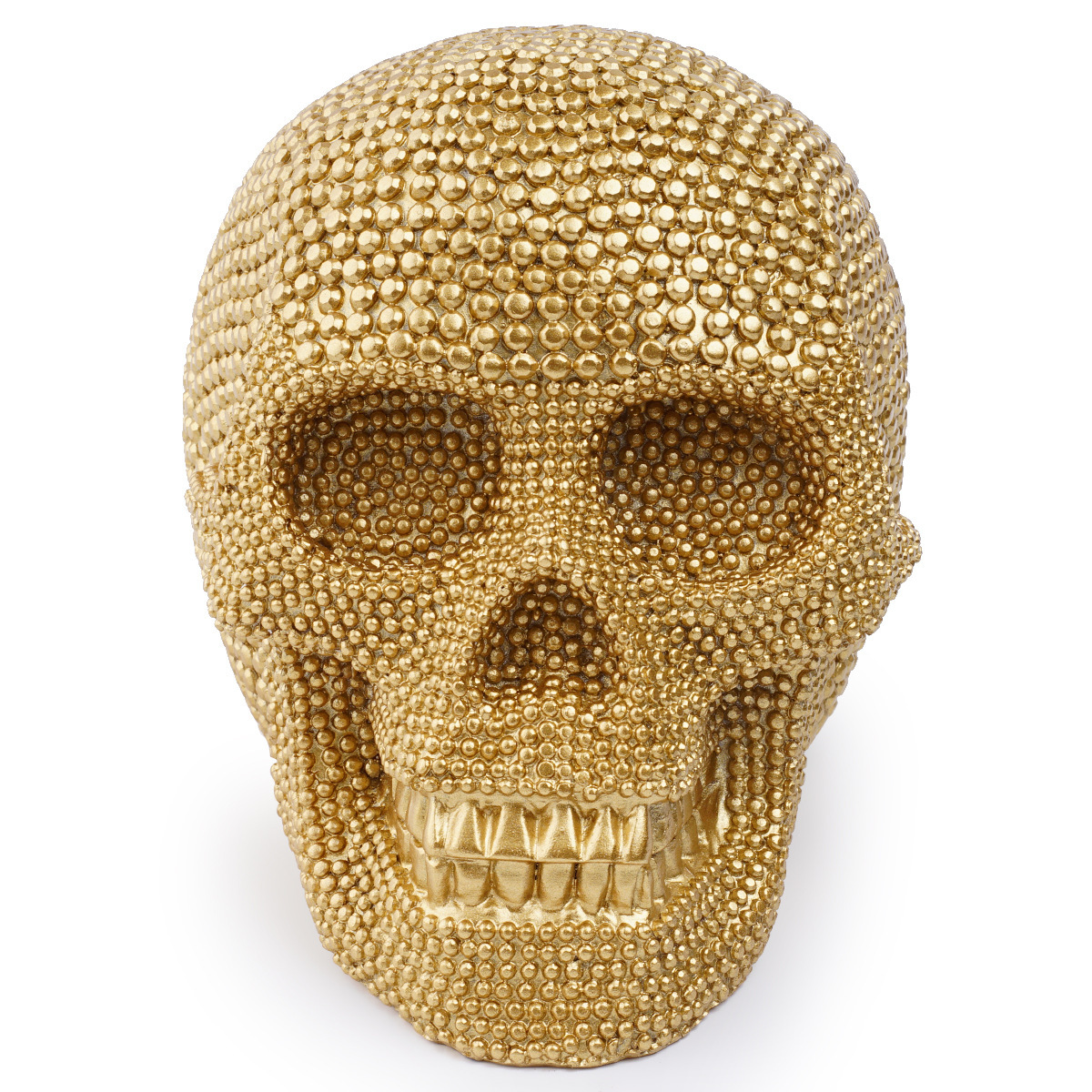 Mô Hình Hộp Sọ Chấm Bi - Gold