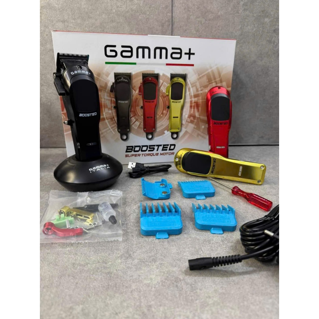 Tông Đơ Cắt Tóc Gamma+ Boosted Italy - BH 12 Tháng