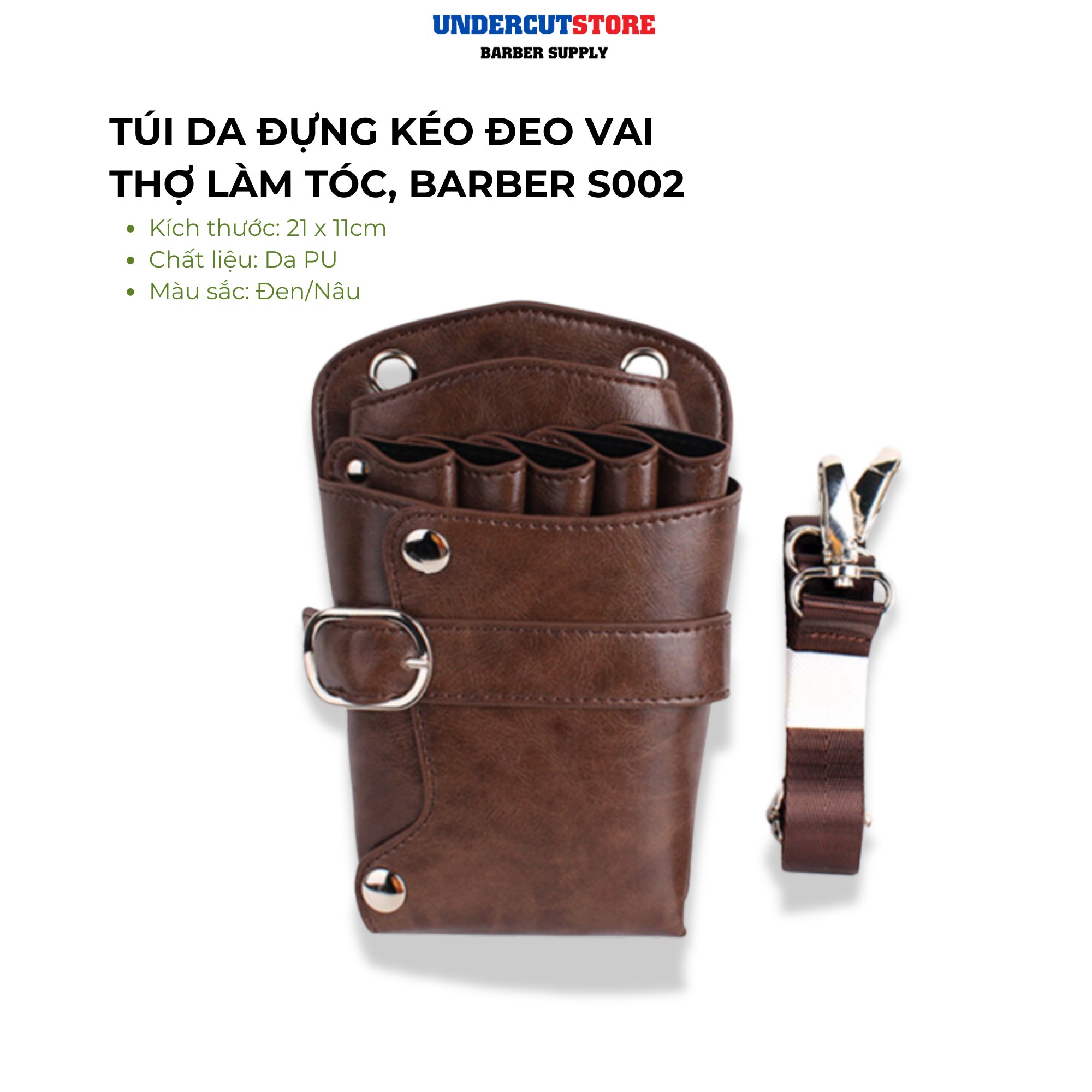 Túi Da Đựng Kéo Đeo Hông