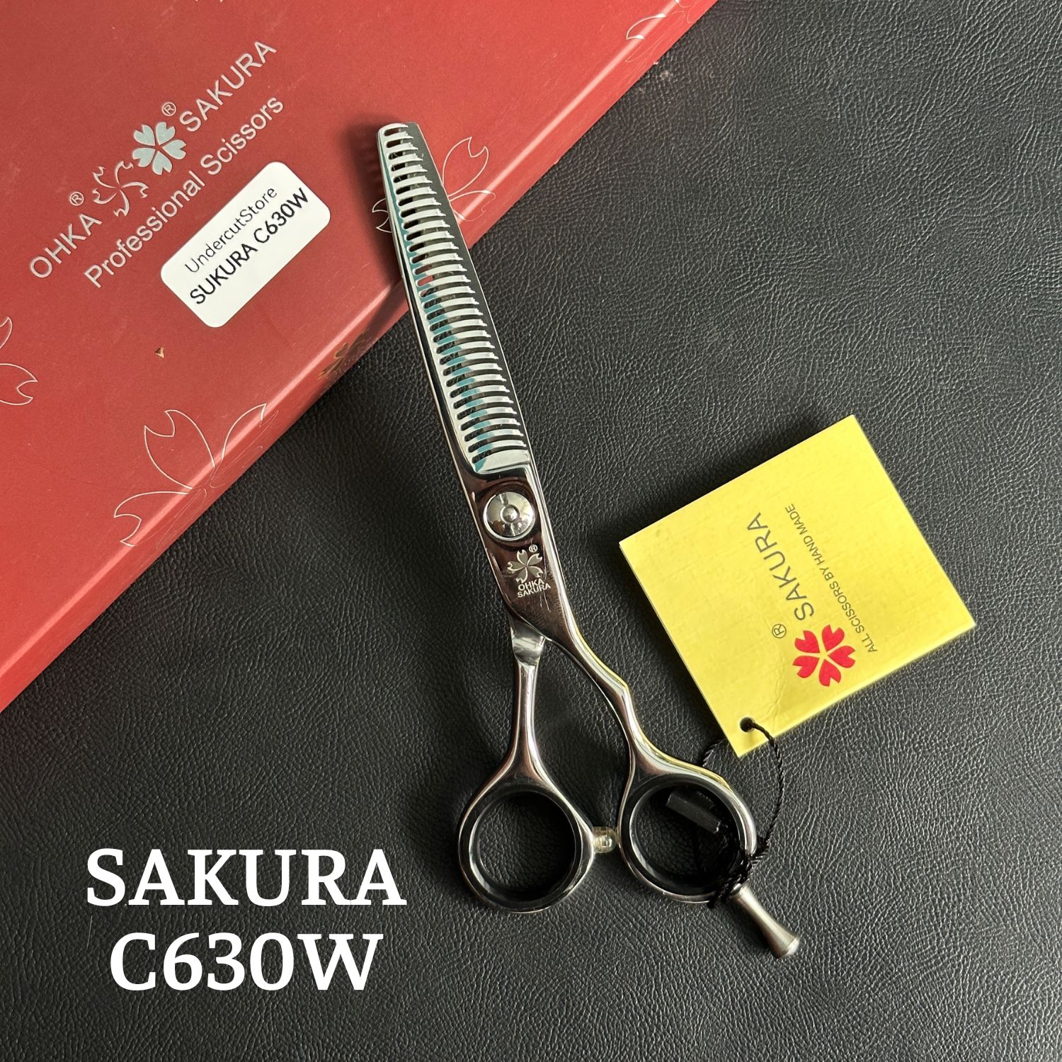 Kéo Tỉa Tóc Sakura C630W -  6inch - Ăn tóc 25% -