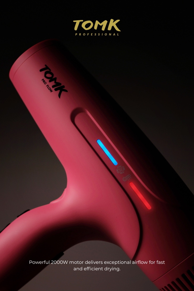 Máy Sấy Tóc Tomk Pro Flow Hair Dryer - Pink