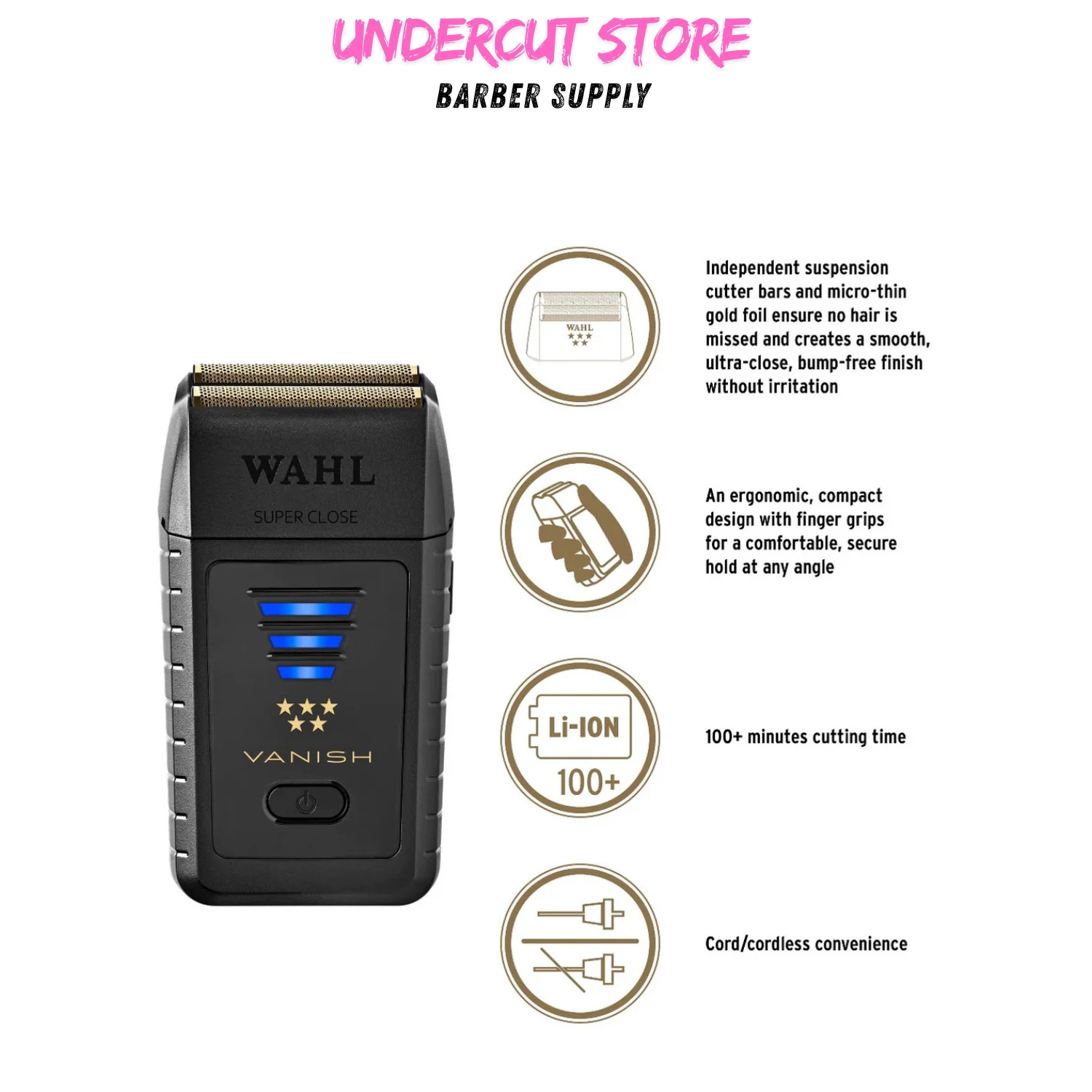 Hộp Cạo Khô Wahl Vanish Shaver