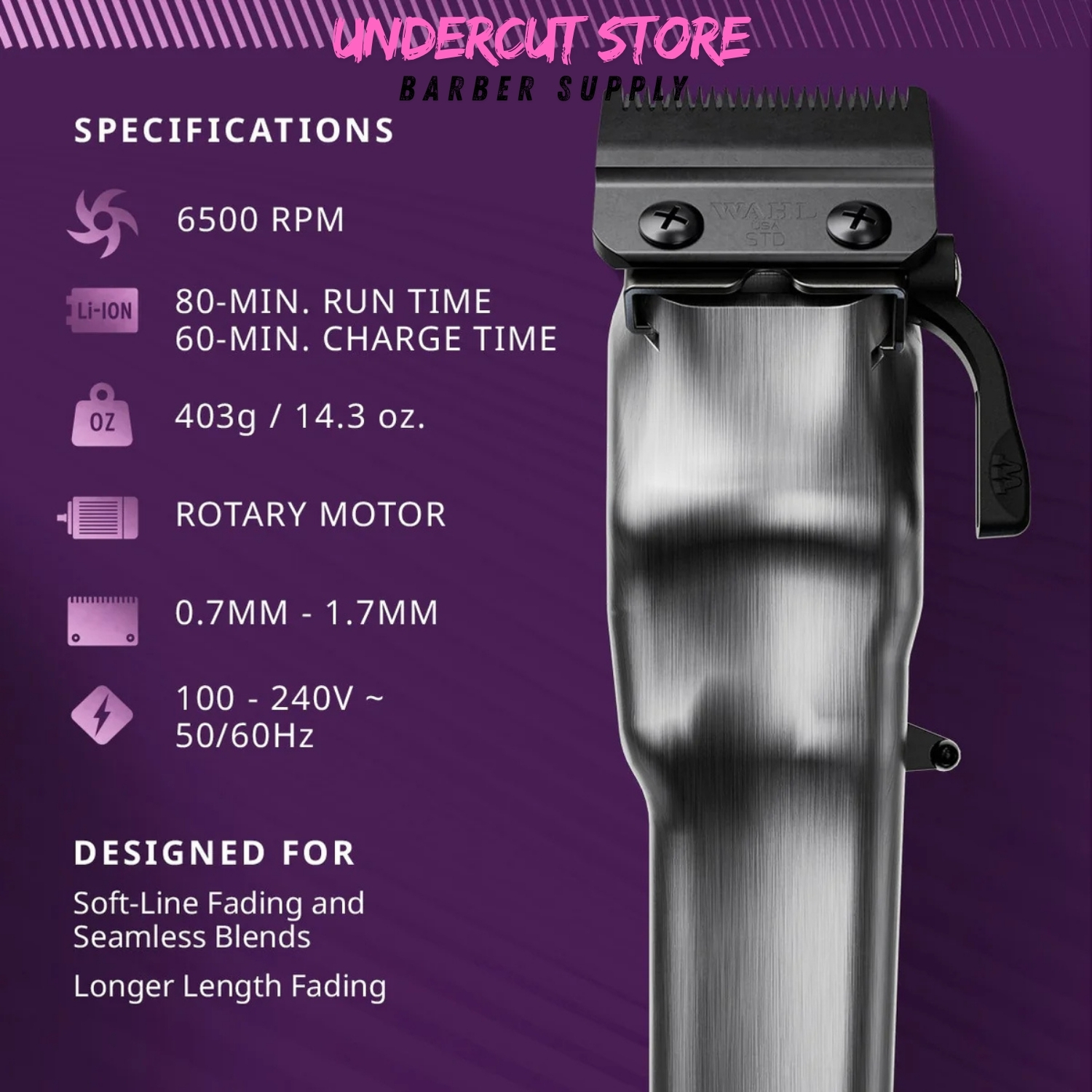 Tông Đơ Cắt Tóc Wahl Legend+ Limited