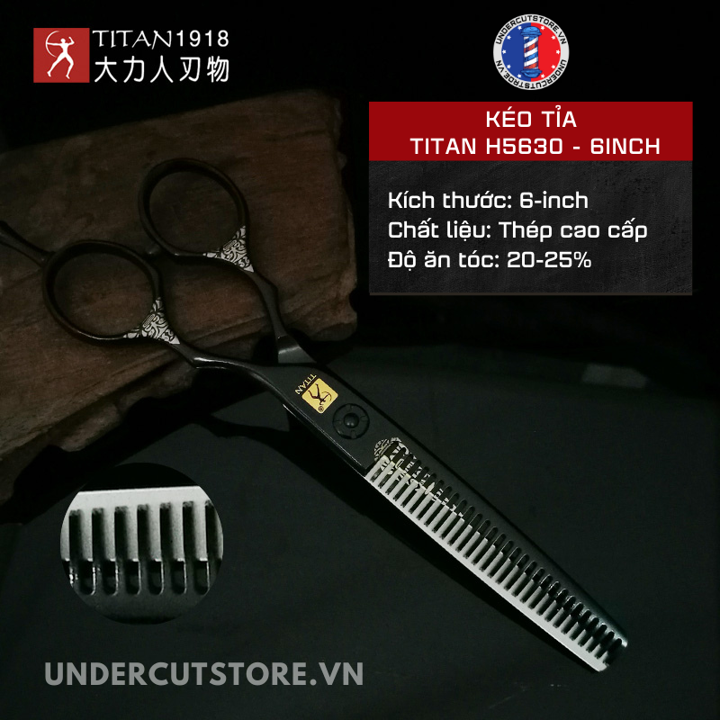 Kéo Tỉa Tóc Titan H5630 - 6inch