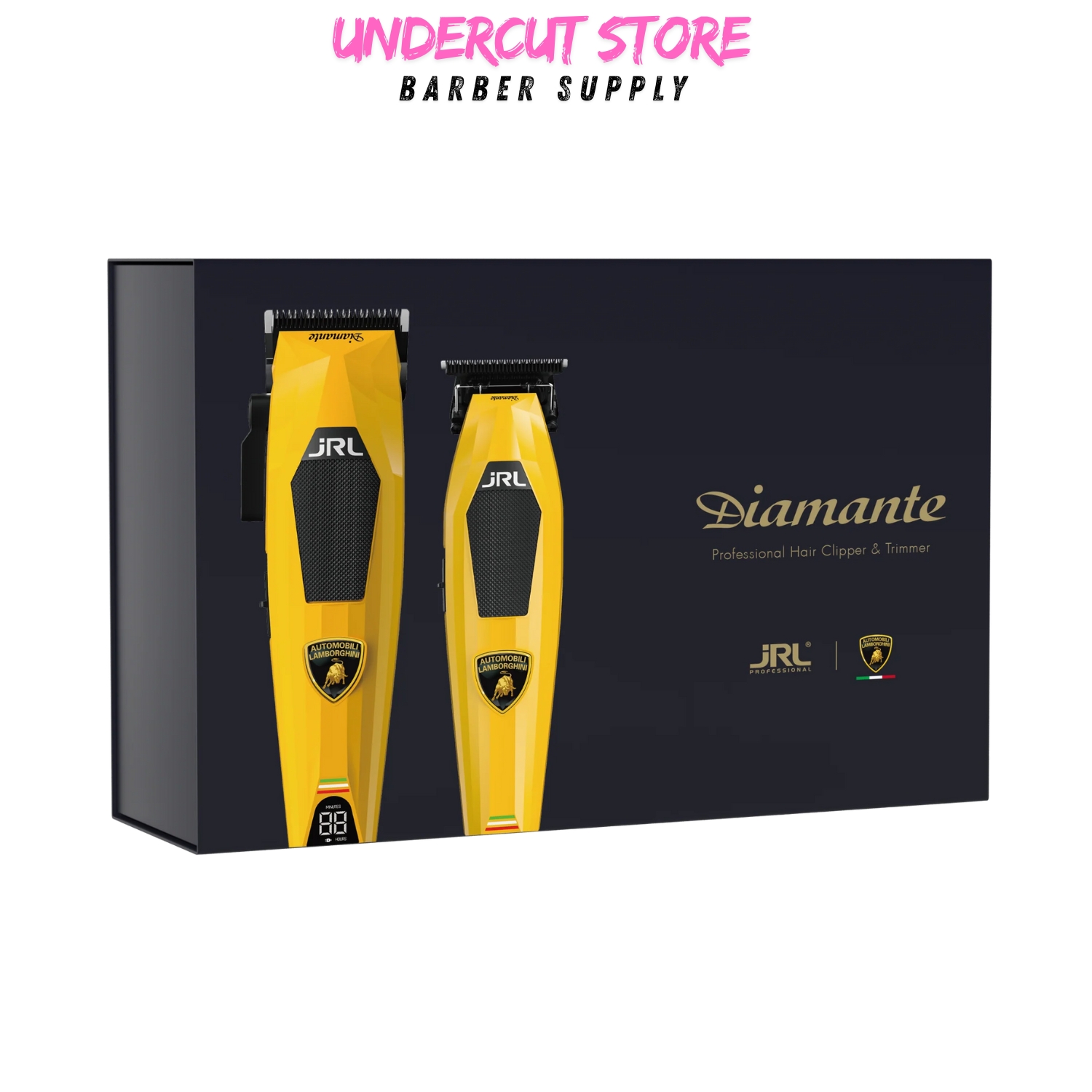 Combo Tông Đơ JRL Lamborghini Diamante Collection Yellow