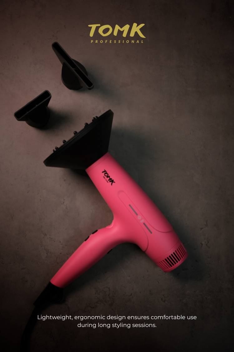 Máy Sấy Tóc Tomk Pro Flow Hair Dryer - Pink
