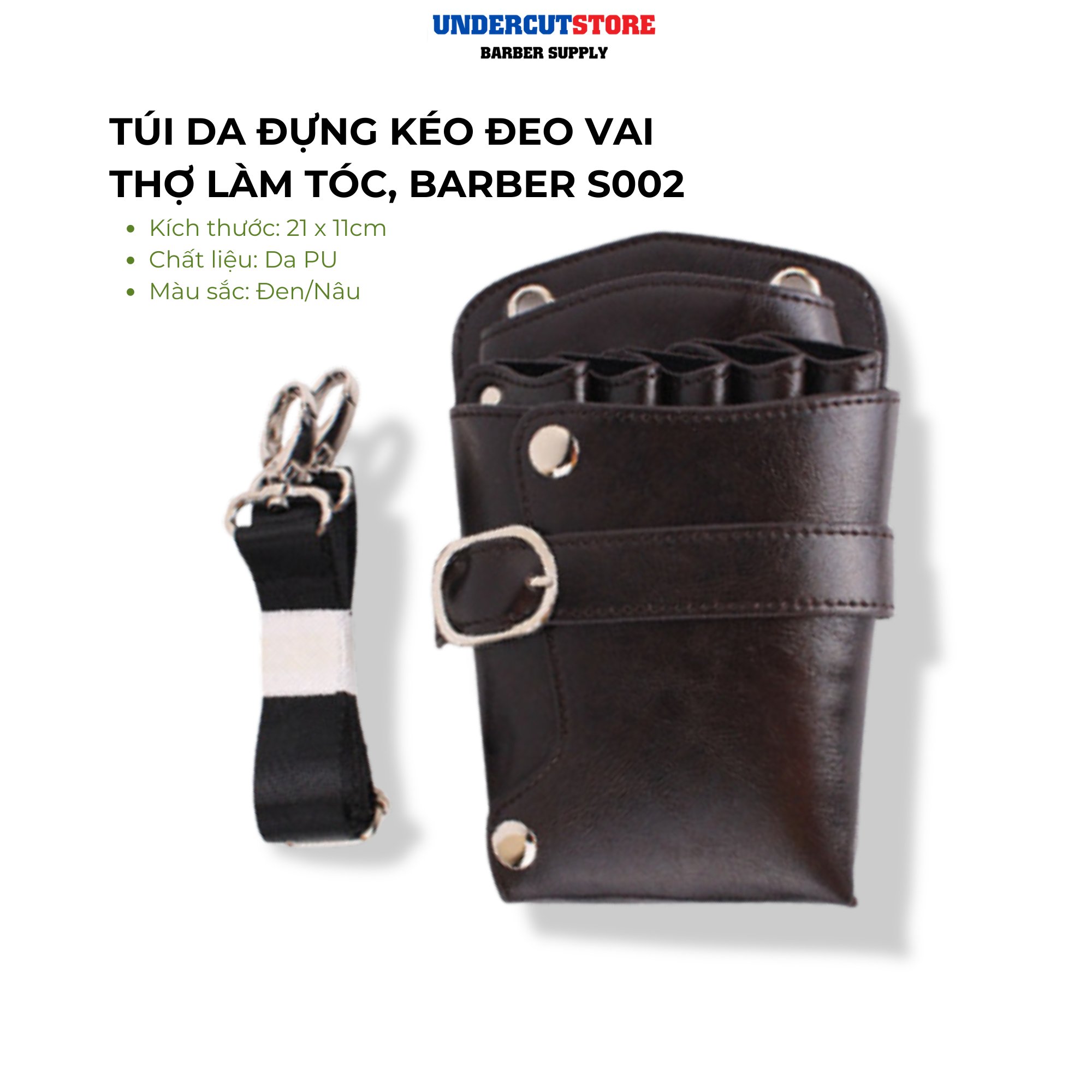 Túi Da Đựng Kéo Đeo Hông