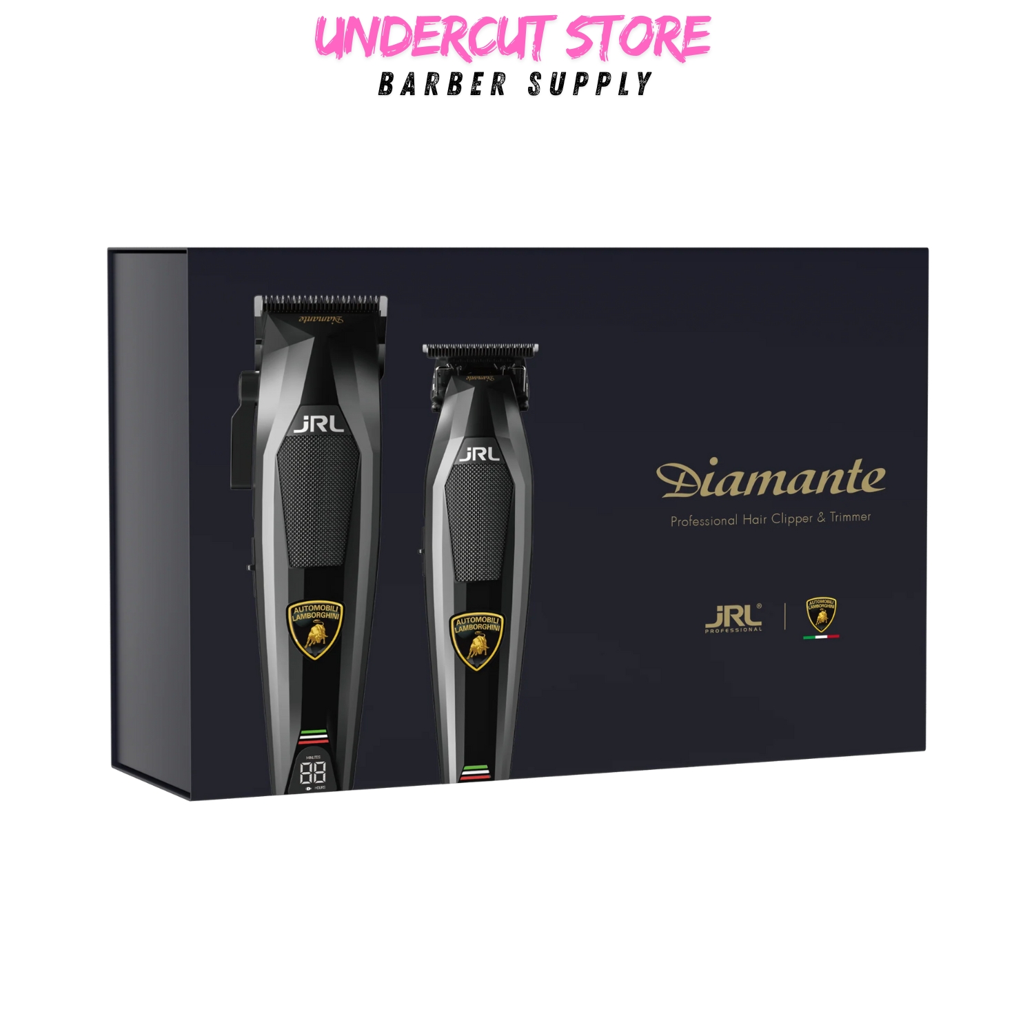 Combo Tông Đơ JRL Lamborghini Diamante Collection Black