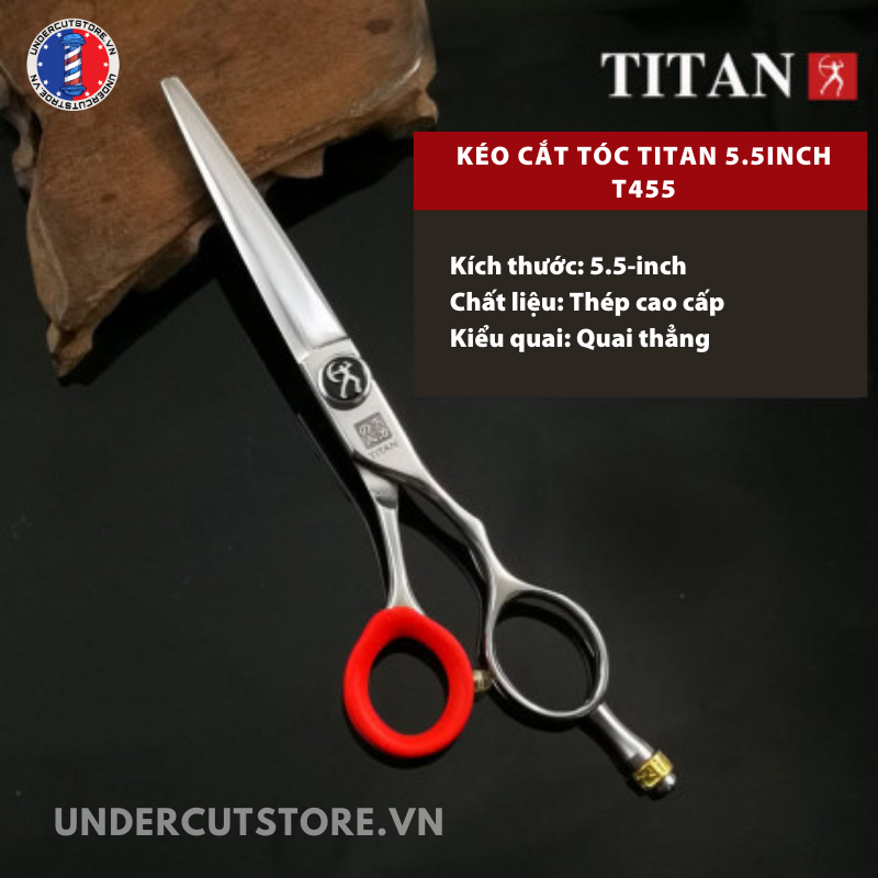 Kéo Cắt Tóc Titan T455 - 5.5inch