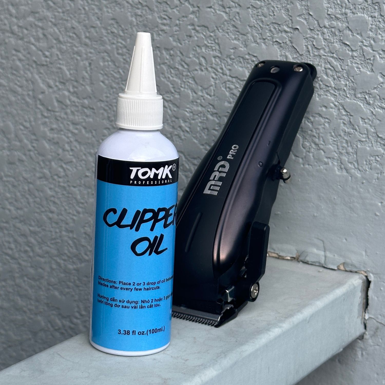 Dầu Tra Lưỡi Tông Đơ Cao Cấp TOMK® Clipper Oil 100ml