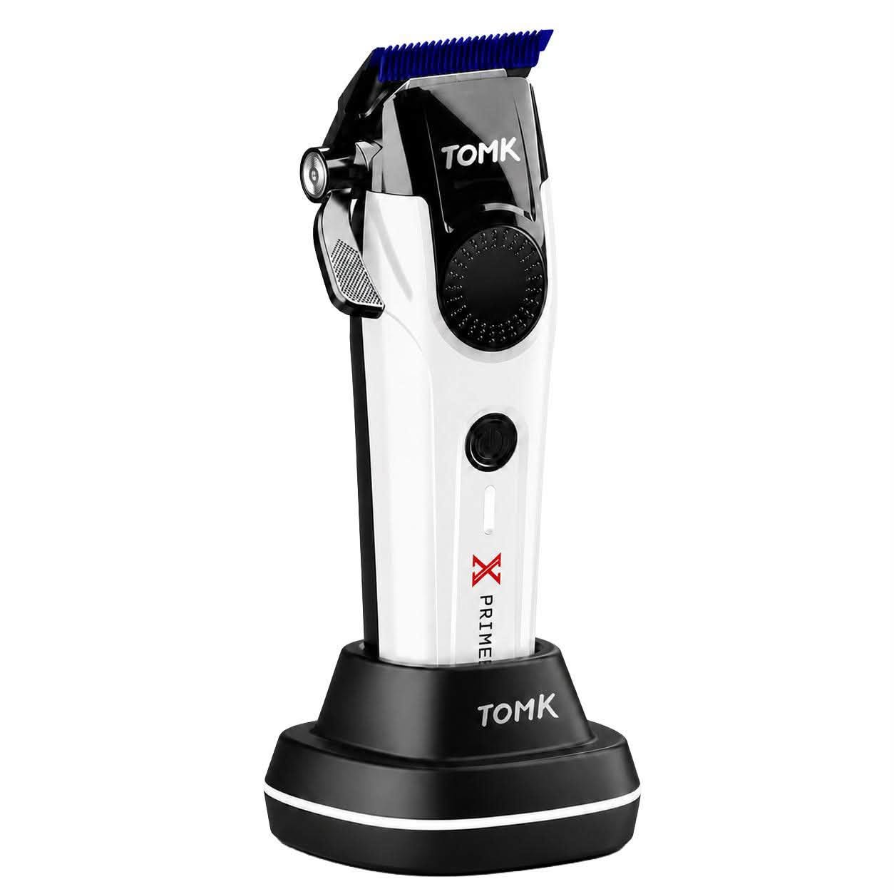 Tông Đơ Cắt Tóc Tomk X-Prime - White - Động Cơ Vector 3.0