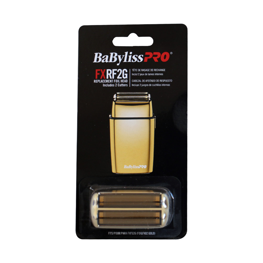 Nắp & Lưỡi Hộp Cạo Khô BabylissPRO Gold