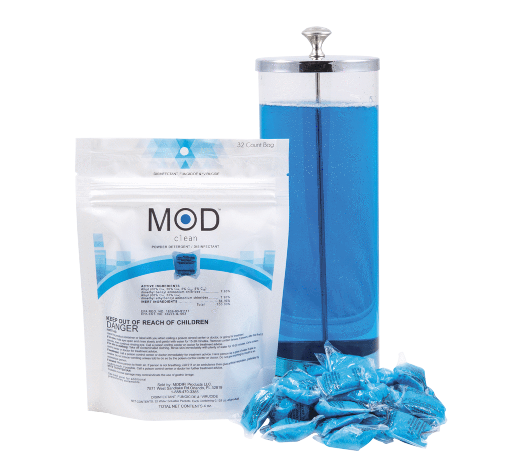 Bột Pha Khử Trùng Dụng Cụ Dao Kéo MOD Clean Disinfectant Pods