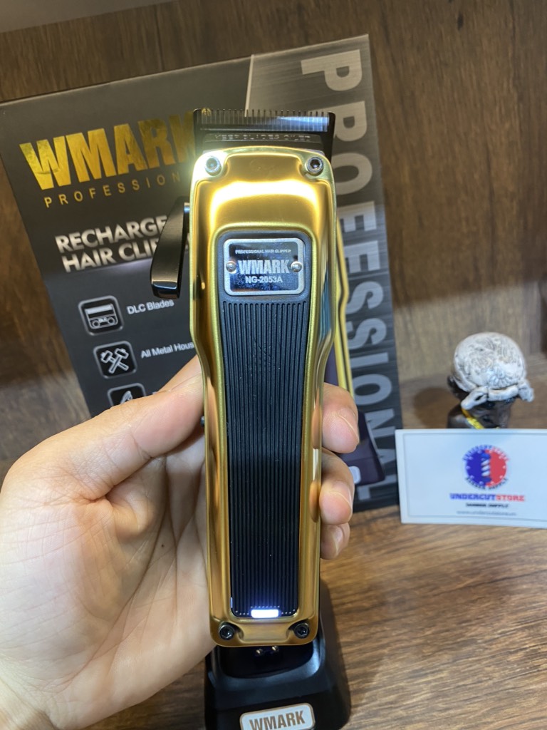 Tông Đơ Cắt Tóc WMARK NG-2053A Gold - BH 6 Tháng