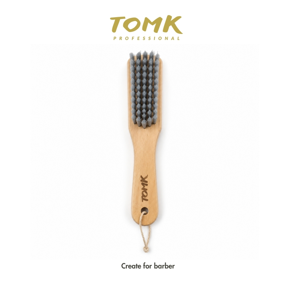 Phủi Tóc Fade Tomk Brush Cao Cấp - Lông Mềm Phủi Cực Sạch