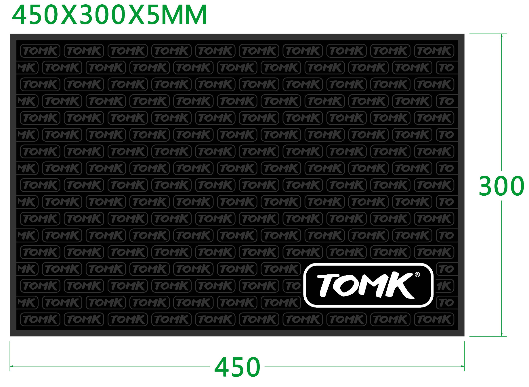 Thảm Lót Tông Đơ TOMK® (45x30cm)