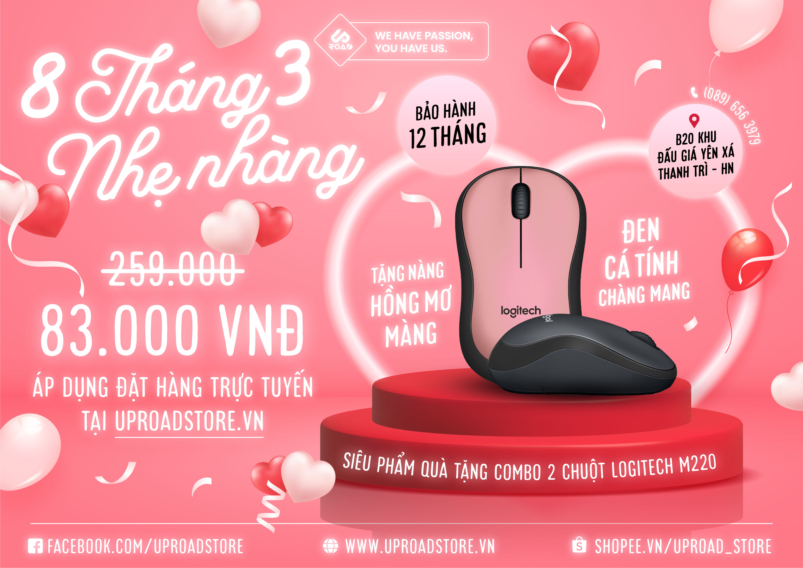 08 Tháng 03 Nhẹ Nhàng