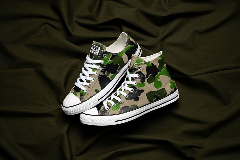 Trên tay giày Converse Camo siêu mạnh mẽ | Converse Brand VN Trên tay giày Converse Camo siêu mạnh mẽ | Converse Brand VN