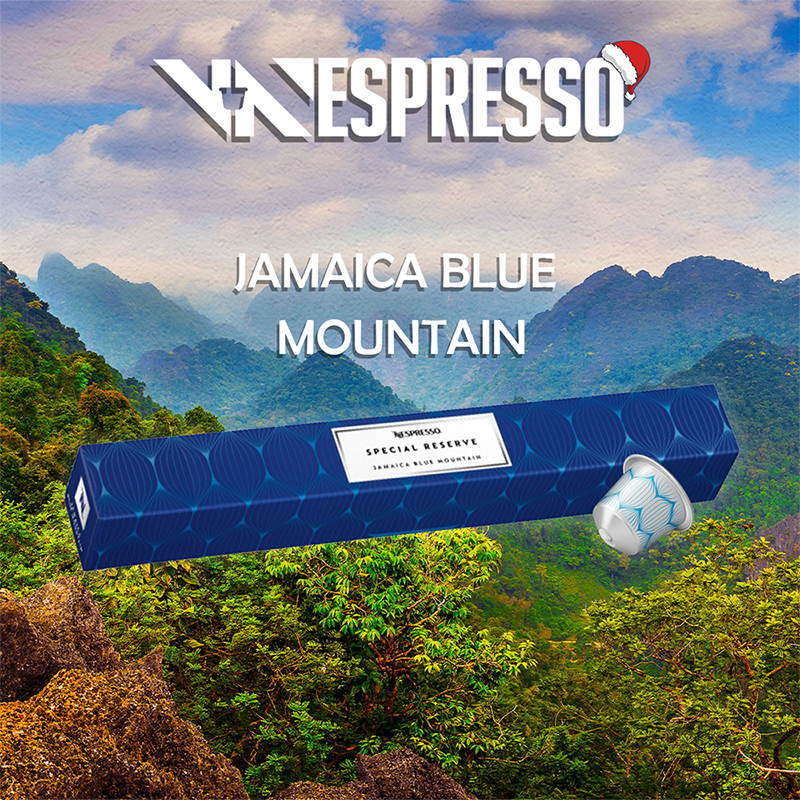 Nespresso Jamaica Blue Mountain - Cà phê từ đỉnh núi trứ danh