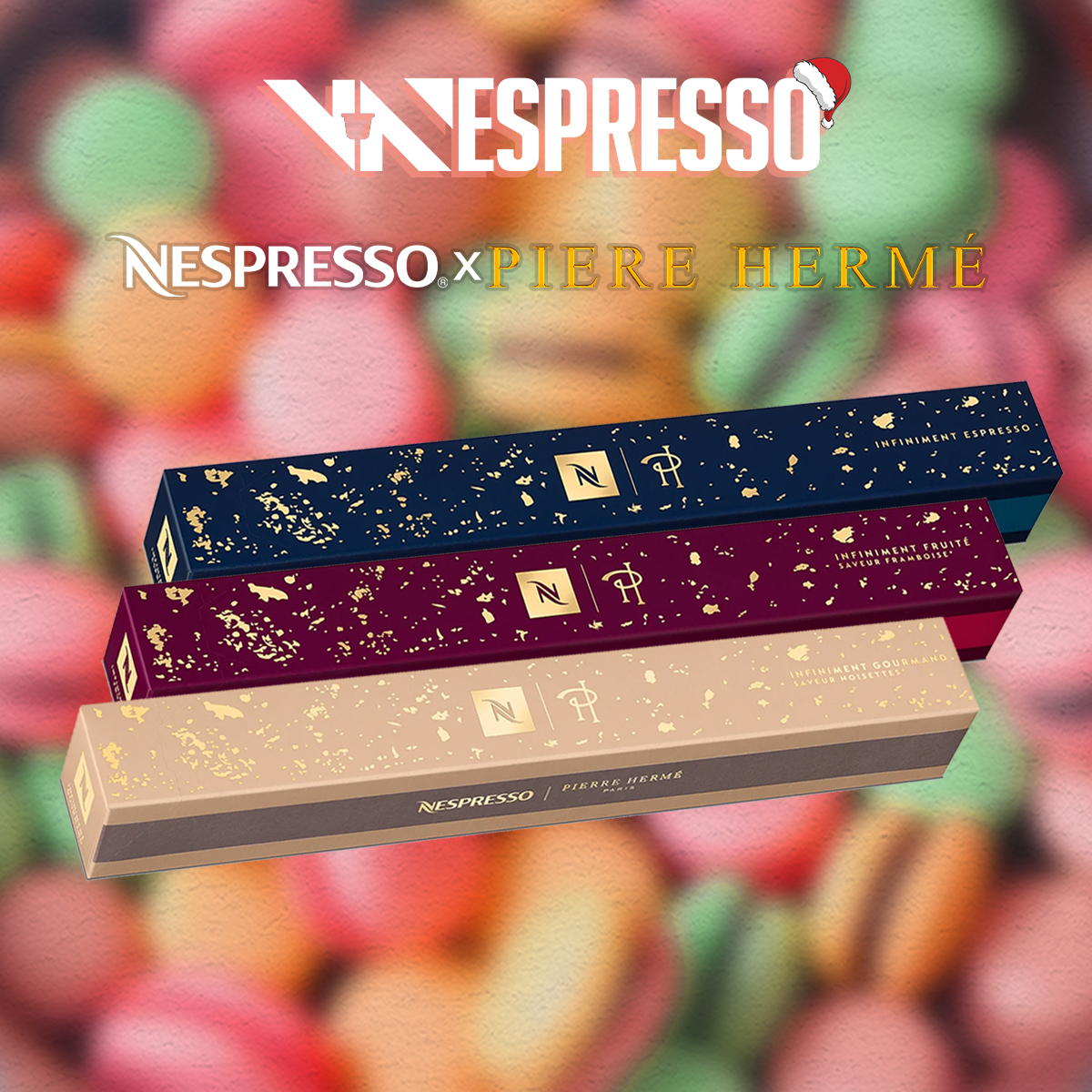 Nespresso x Pierre Hermé - Niềm vui tặng quà cùng “thầy phép” hương vị