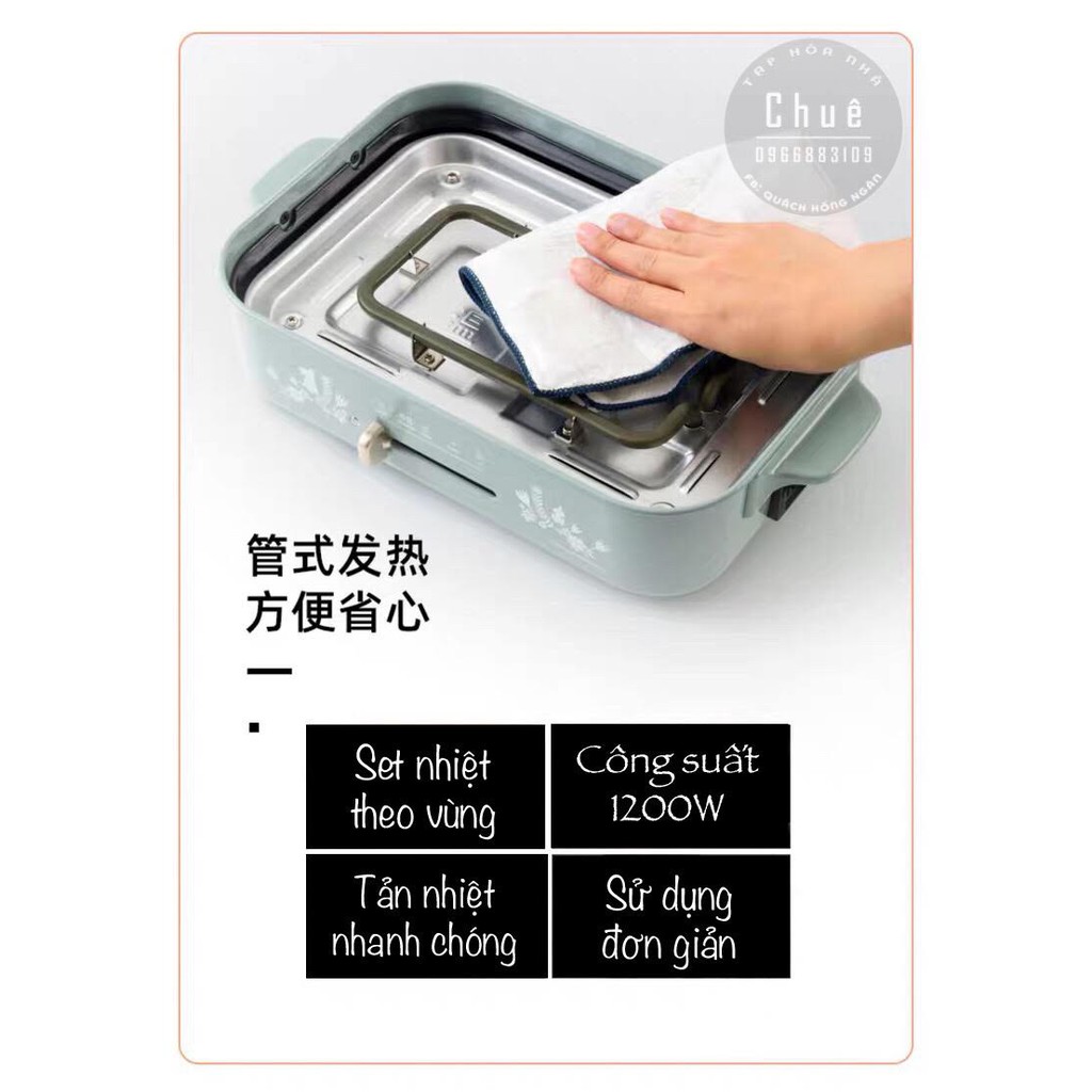 BẾP LẨU NƯỚNG ĐA NĂNG BRUNO CLASSIC