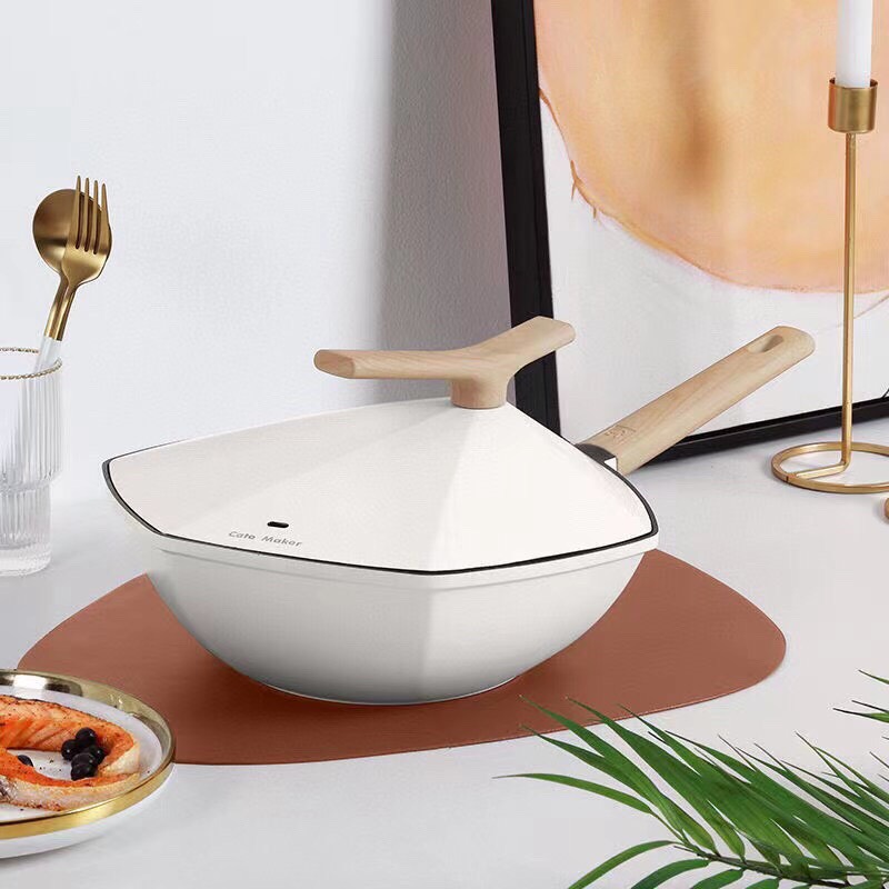 CHẢO CHỐNG DÍNH ĐA NĂNG CATEMAKER - LÁ PHONG LỤC GIÁC