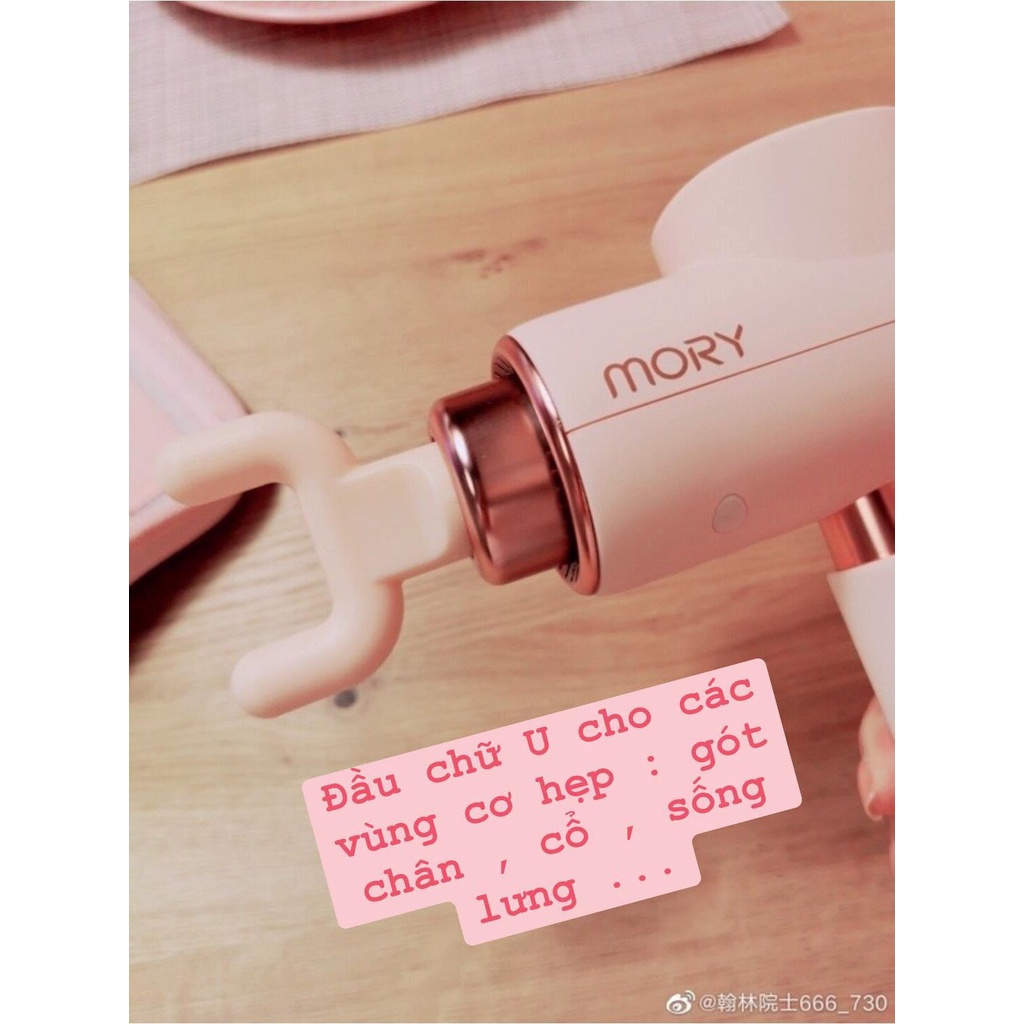 [Có sẵn] [Có bảo hành] [Chính hãng] SÚNG MASSAGE THƯ GIÃN CƠ BẮP MORY X7 PRO