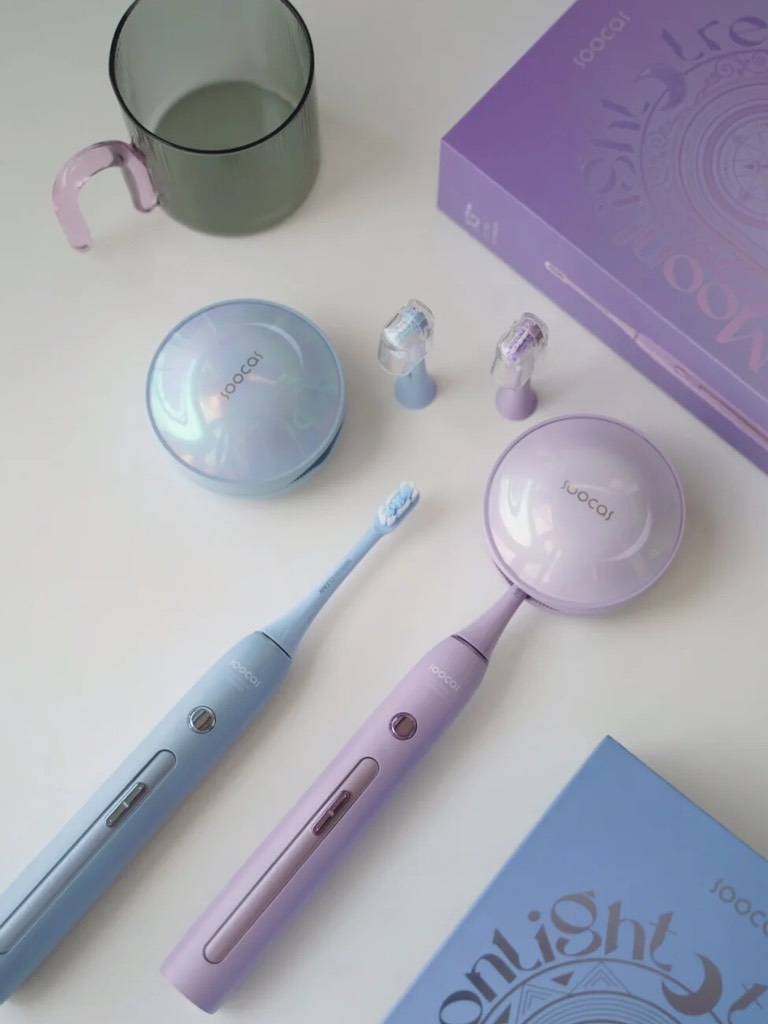 BÀN CHẢI ĐIỆN SOONIC KÈM TIỆT TRÙNG UV SOOCAS X3Pro