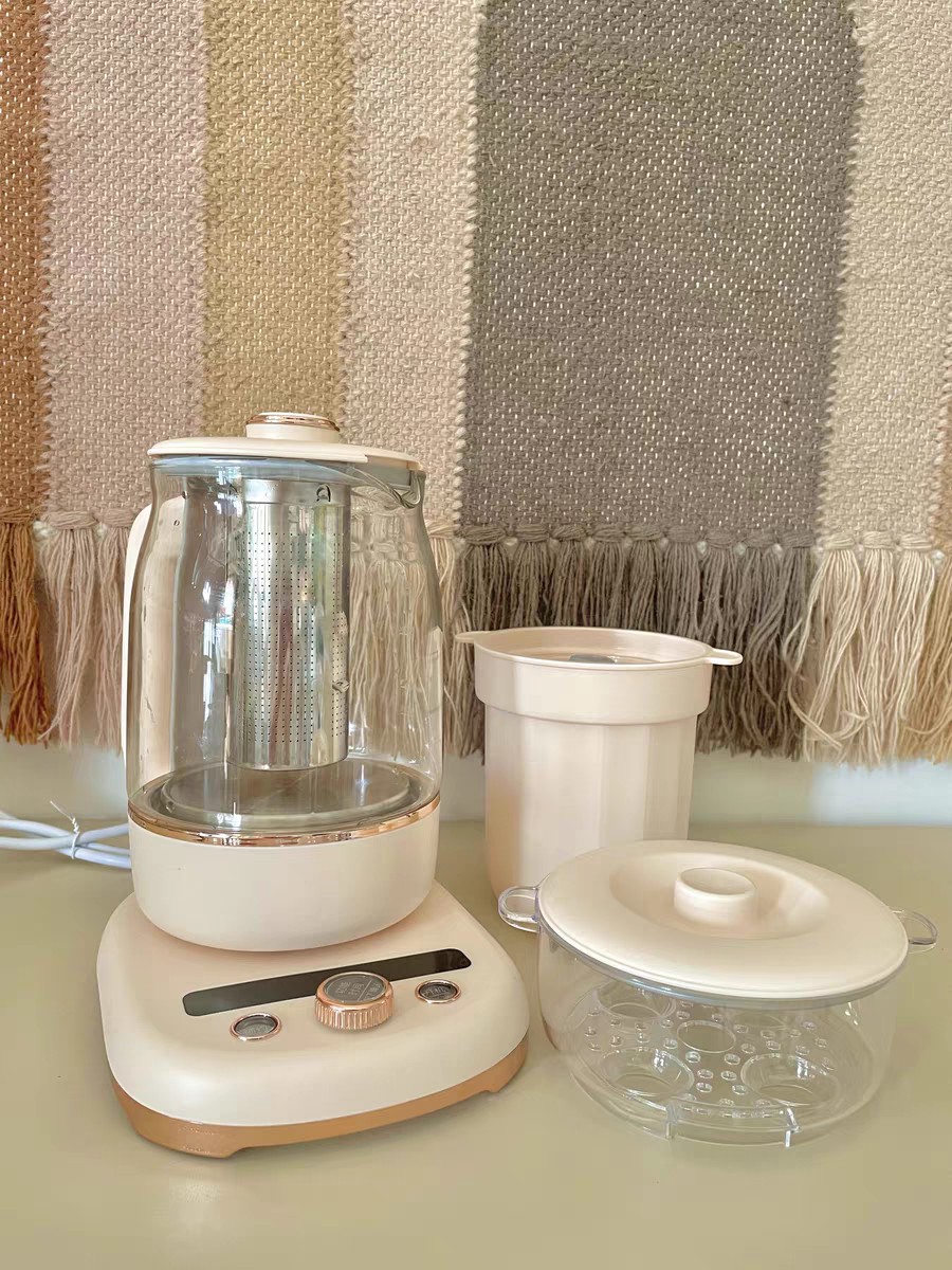 ẤM DƯỠNG SINH ĐA NĂNG ĐUN CHƯNG NẤU HẤP 4IN1 DAEWOO YS08