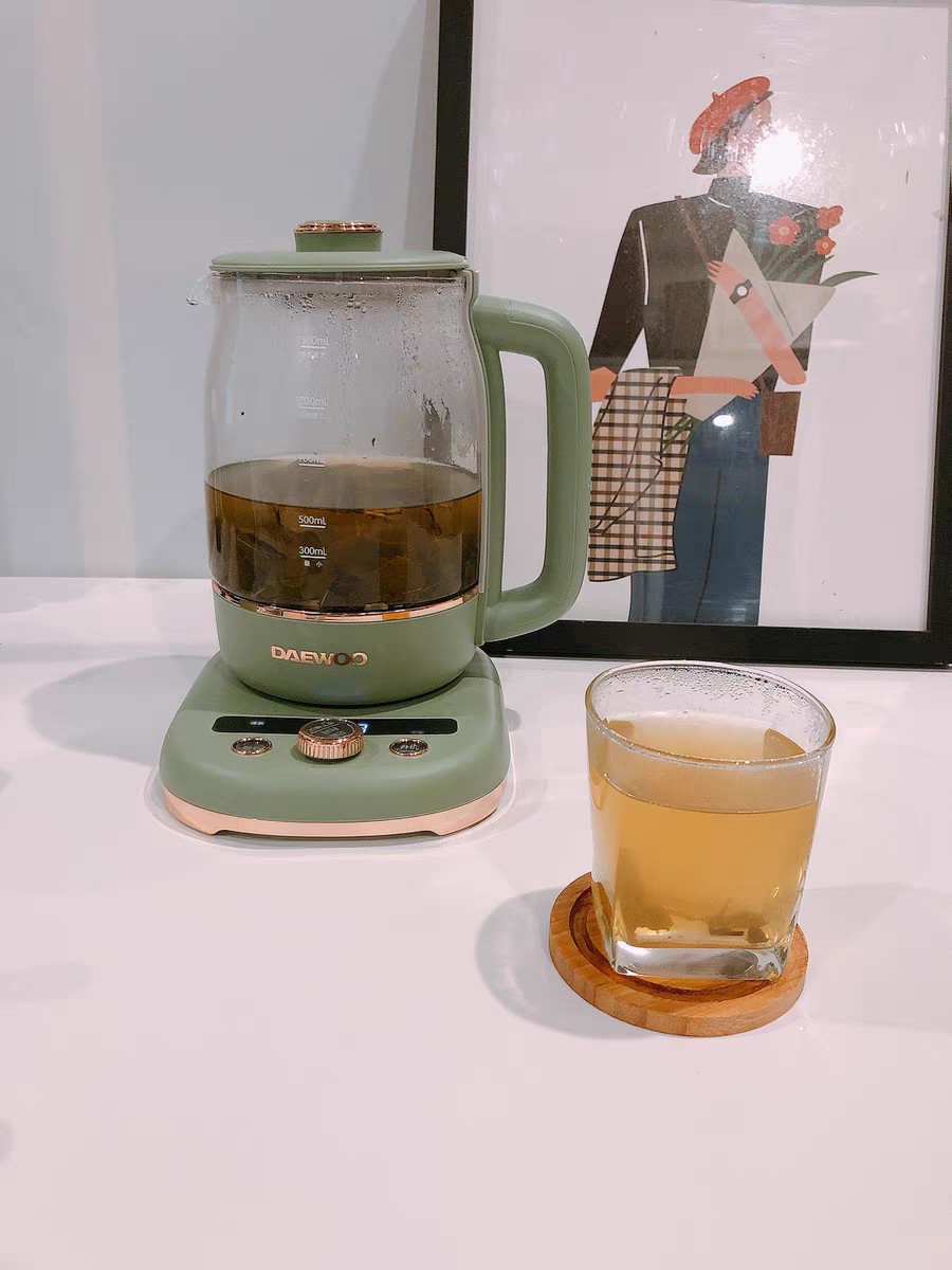 ẤM DƯỠNG SINH ĐA NĂNG ĐUN CHƯNG NẤU HẤP 4IN1 DAEWOO YS08