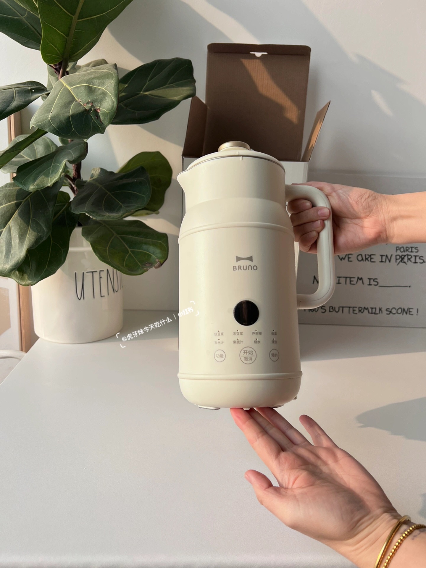 MÁY XAY NẤU SỮA HẠT ĐA NĂNG MINI BRUNO