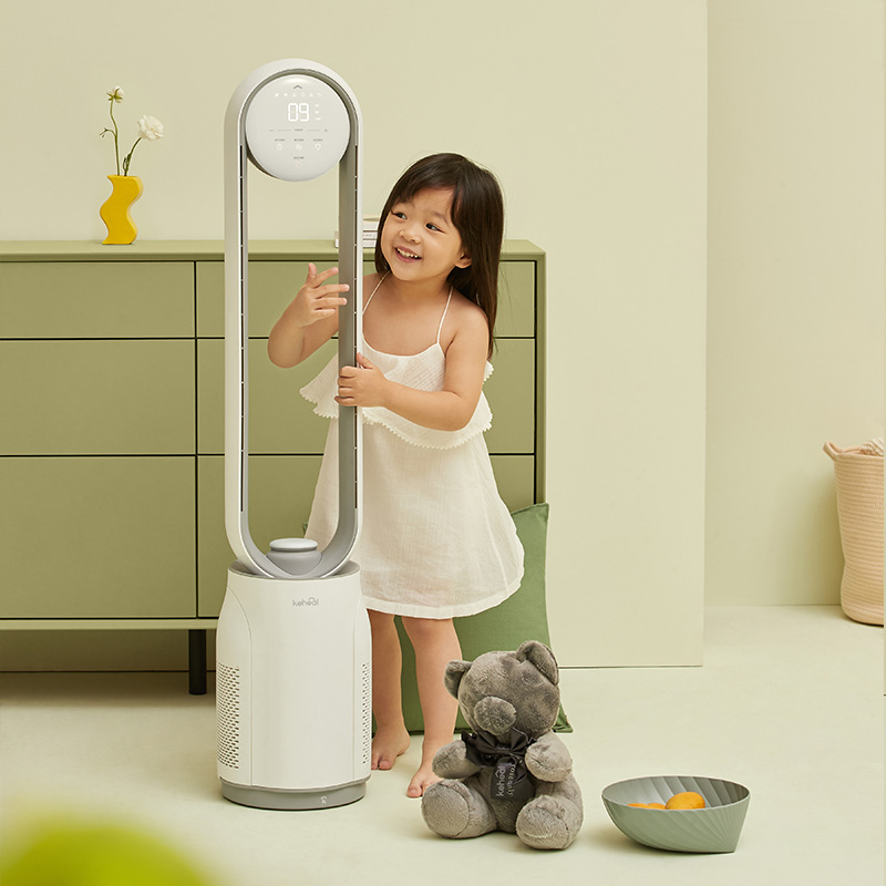 QUẠT KHÔNG CÁNH LỌC KHÔNG KHÍ CAO CẤP KEHEAL