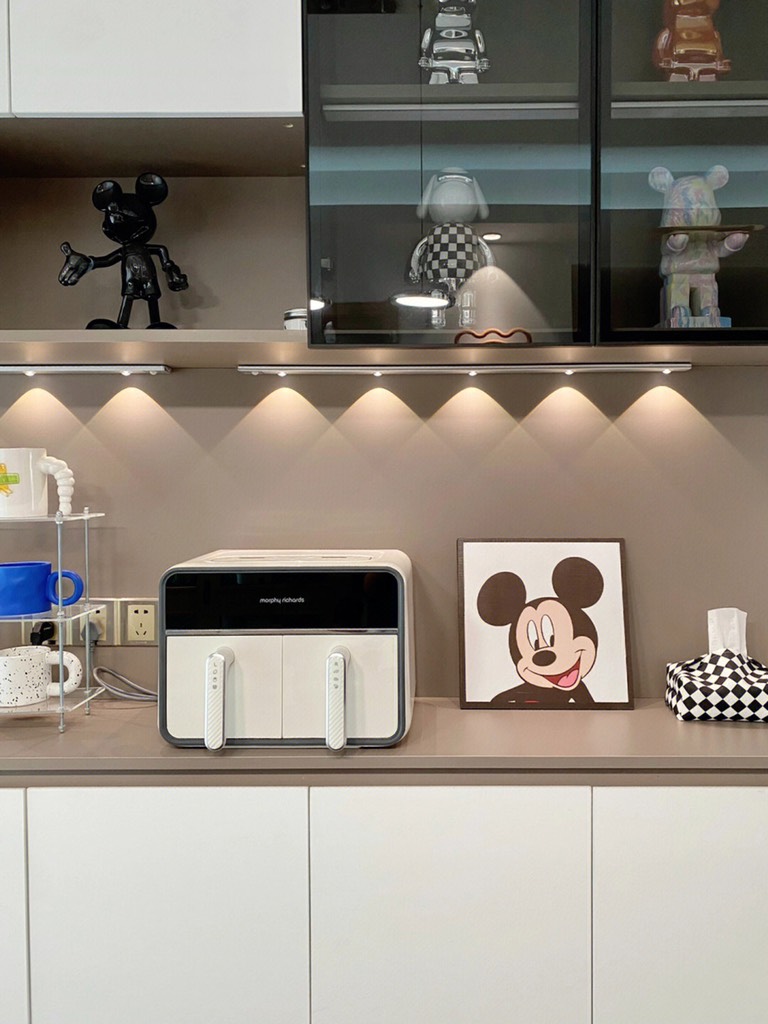 LÒ CHIÊN KHÔNG DẦU DOUBLE 2 NGĂN ĐIỀU KHIỂN ĐỘC LẬP MORPHY RICHARDS MR8100