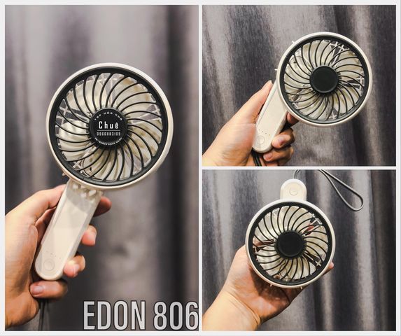 QUẠT CẦM TAY USB EDON 806