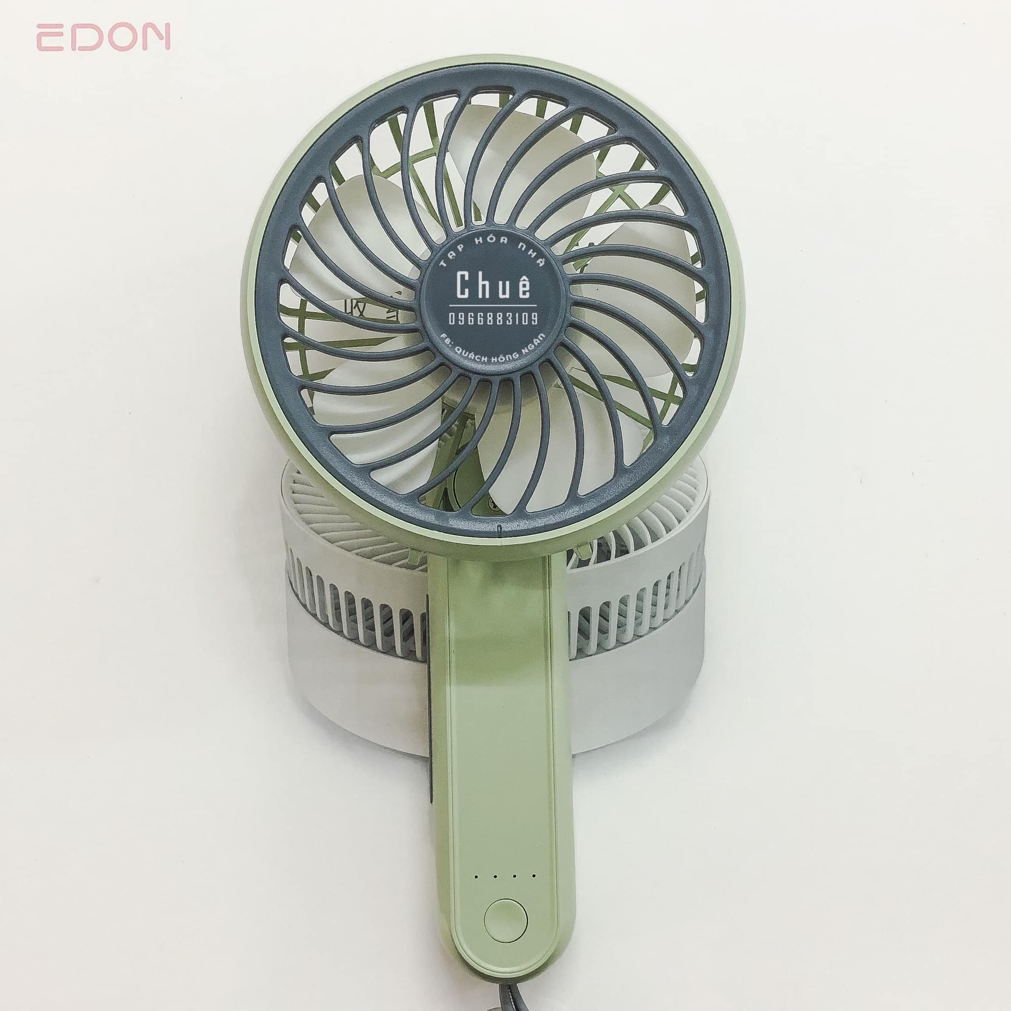 QUẠT CẦM TAY USB EDON 806